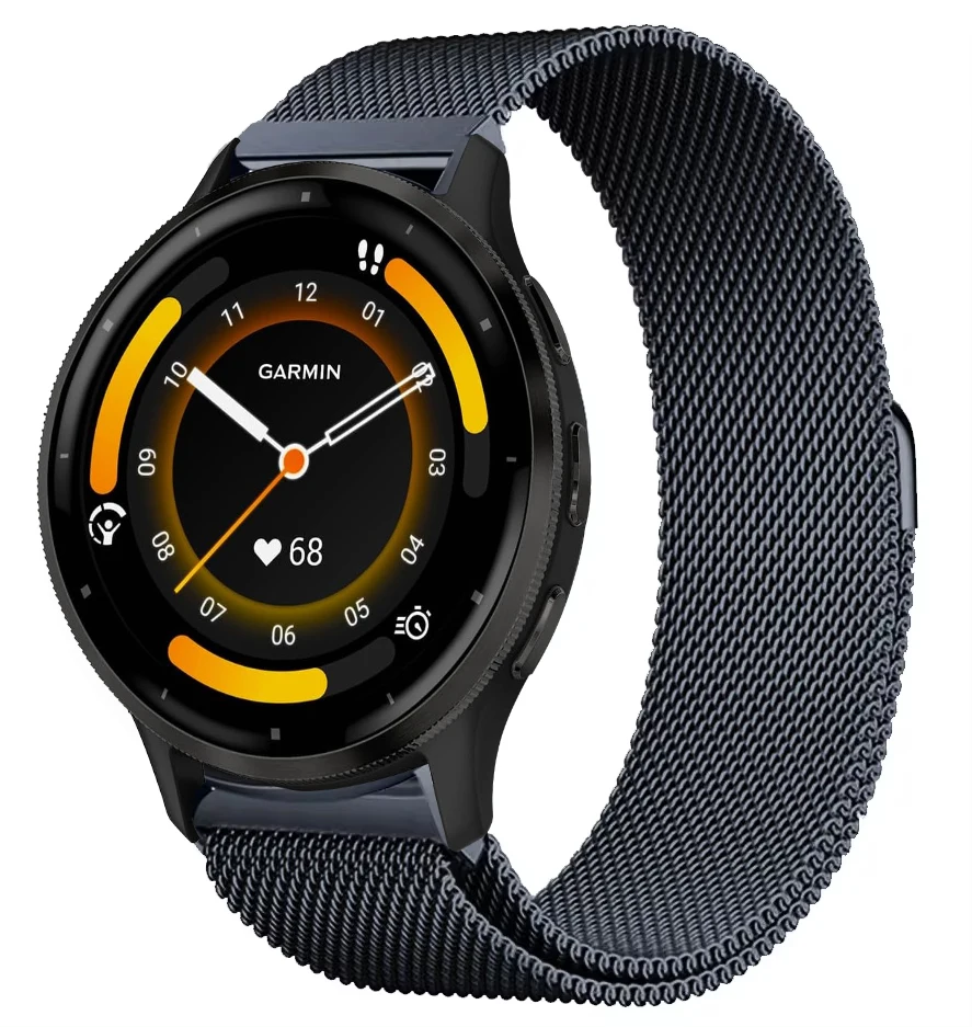 Premium Milanese Loop Metal Strap - 20mm/22mm Band