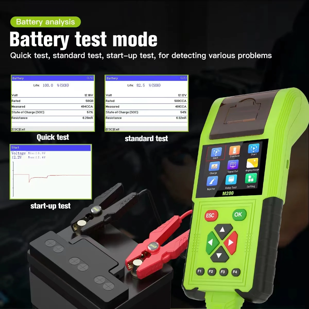 Genuine Jdiag M200 Motorcycle Full System Diagnosis Scanner Tools