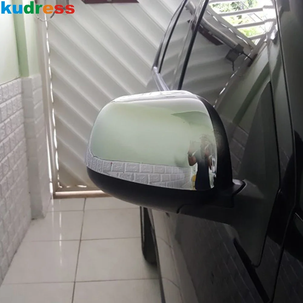 Chrome Car Rearview Mirror Cover Trim Side Door Wing Mirror Cap Accessories For Mitsubishi ASX RVR Outlander Sport 2007-2012