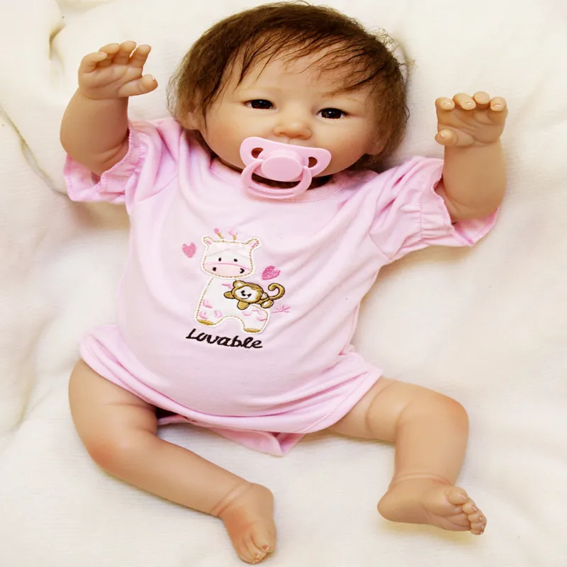 Popular Cute Newborn 20inches High Quality Reborn Toddler Princess Girl