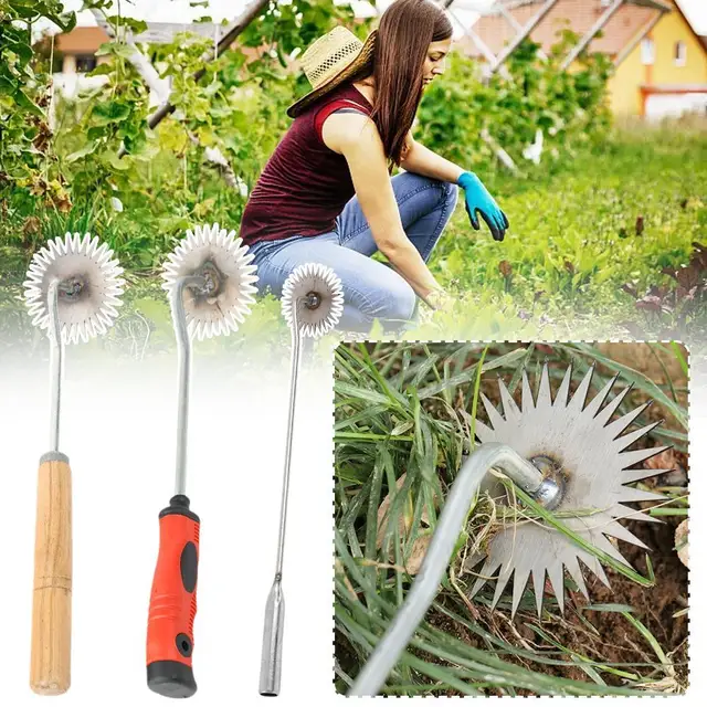 Weeding Artifact Root Rake Tool Gardening Rake Hand In Hand Loosening Soil Digging Wild Vegetables Hoe 2