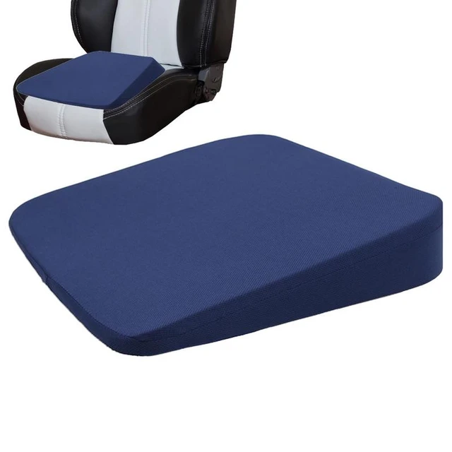 Memory Foam Car Seat Cushion Thick Car Booster Seat For Short Drivers  Booster Heightening Tailbone Cushion For Office Chair Car - AliExpress