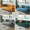 Real Velvet Sofa Cover Fabric Elastic Couch Cover Cheap Seat Sofa Covers L Shape Sectional Sofa Slipcovers 1/2/3/4 Seat For Home 5