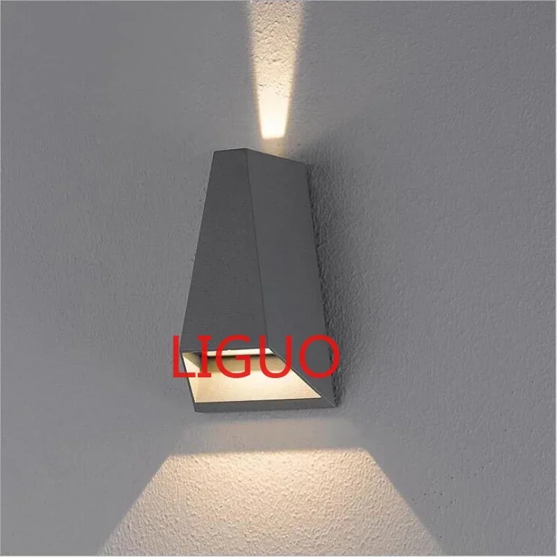 12W LED Outdoor&Indoor Wall Lamp IP65 Waterproof Park Porch Garden Villa Aisle Balcony Pergola Outdoor Exterior Wall Lighting