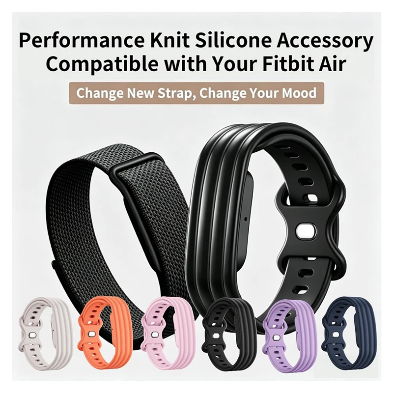 Nylon Braided Sports Watch Strap - Quick-Dry Breathable Wristband Accessories