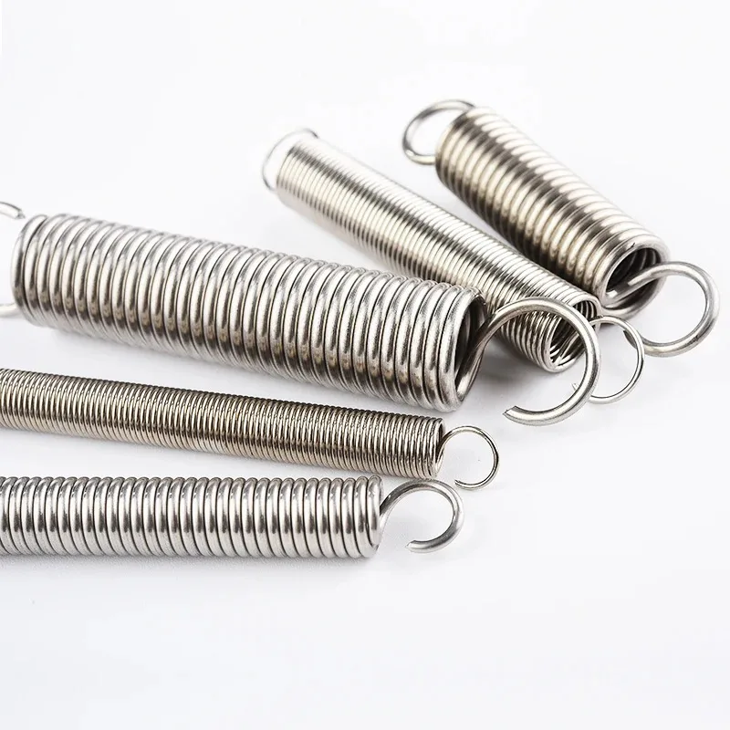 Stainless Steel Spring 6Pcs Wire Diameter 0.6mm 0.7mm 304 Stainless Steel Open Hook Tension Spring stainless steel spring