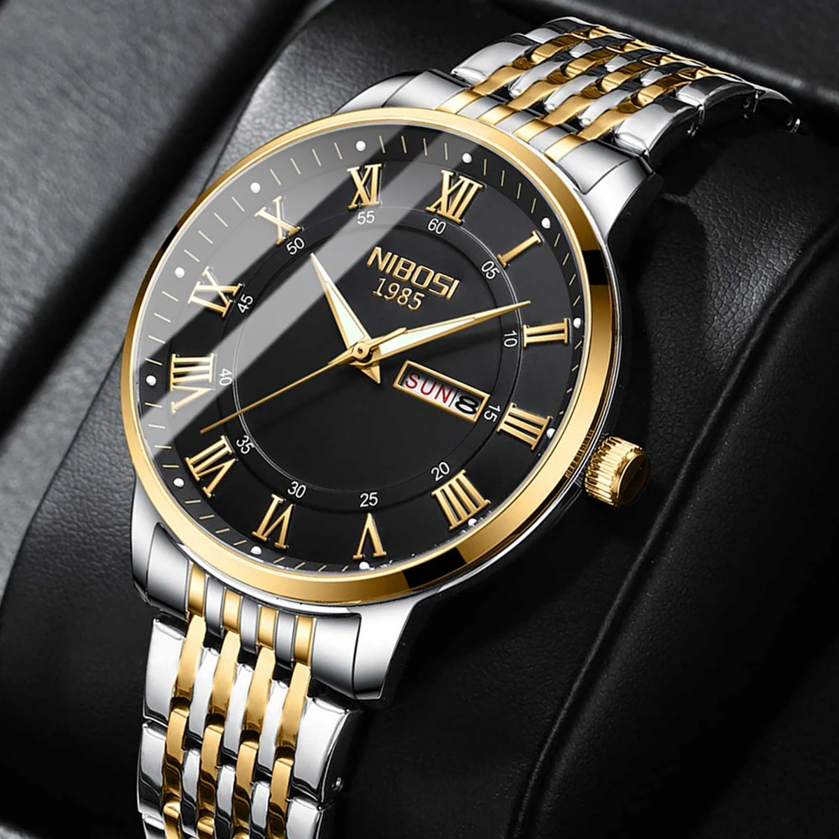 

New NIBOSI Men's Watches Top Brand Luxury Sample Sport Watch Men Fashion Ultral Thin Waterproof Quartz Watches Relogio Masculino