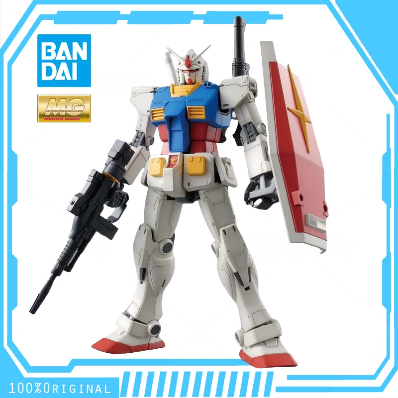 

В наличии BANDAI ANIME MG 1/100 MOBOLE SUIT GUNDAM RX-78-02 GUNDAM оригинальная сборка пластиковая модель комплект экшн-игрушки подарок