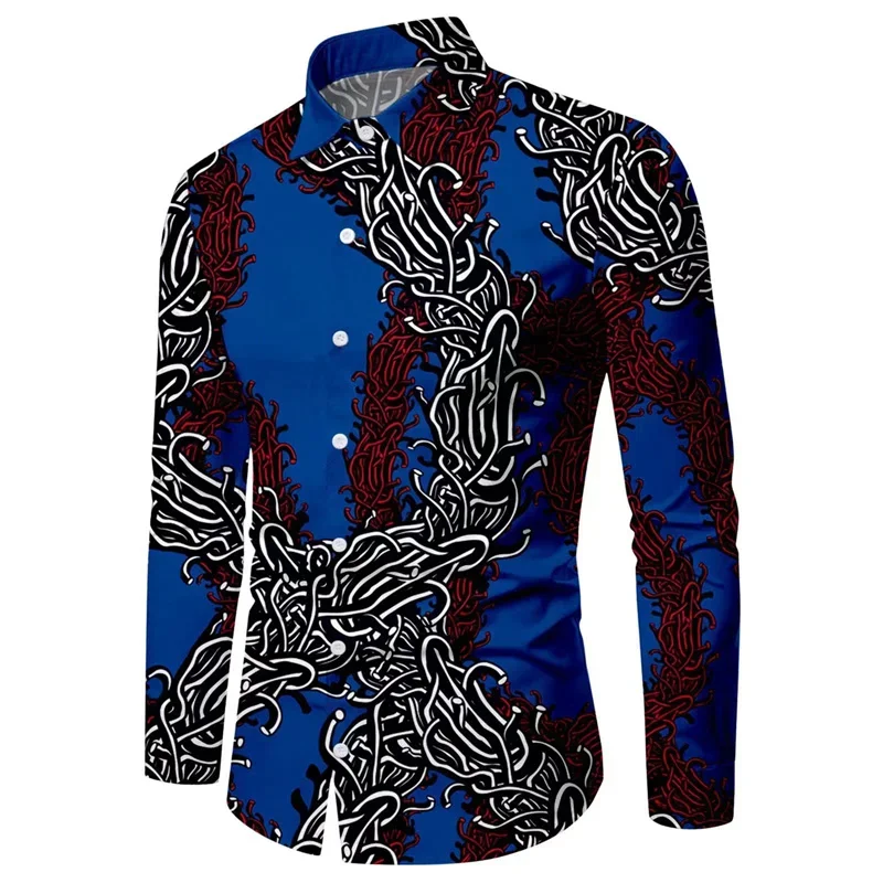 Men's latest party casual popular button lapel suit long sleeve shirt 2023 autumn and winter Christmas tops plus size