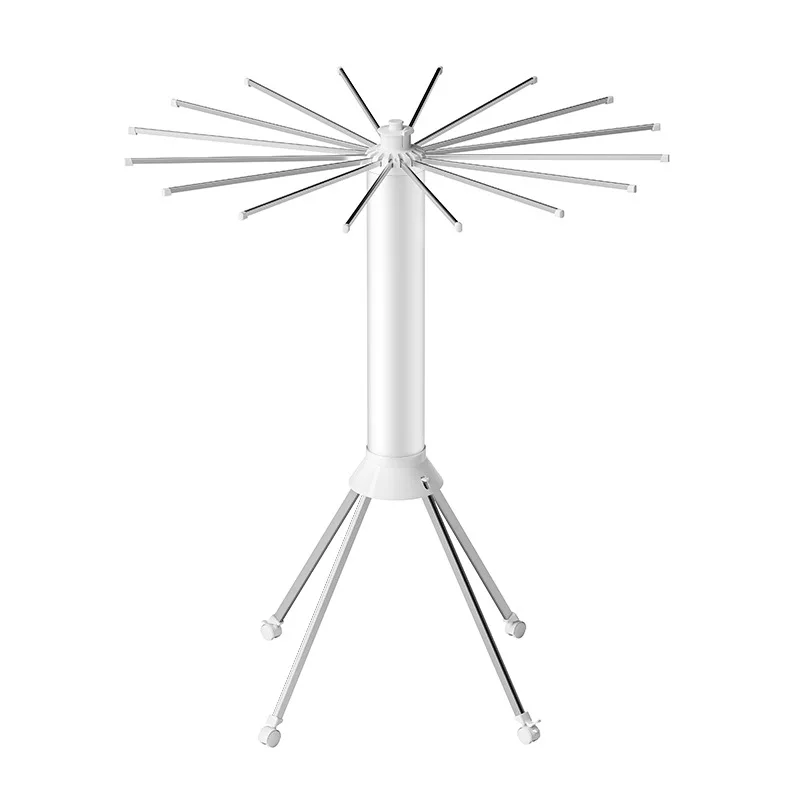 Foldable Clothes Drying Rack Octopus Type Floor Standing Balcony Clothes Drying Portable Rotating Drying Rod Clothes Dryer 6