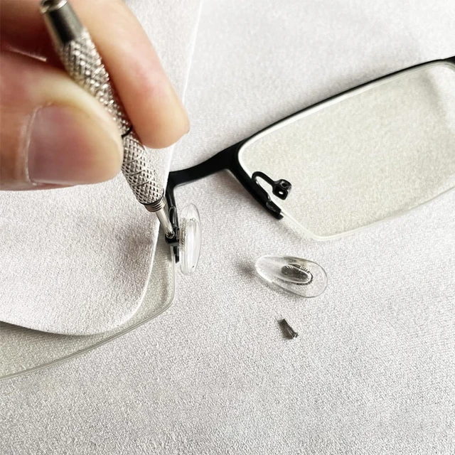 Soft Nose Pads For Eyeglasses Silicone Nose Pads For Glasses Sunglasses  Screws - AliExpress