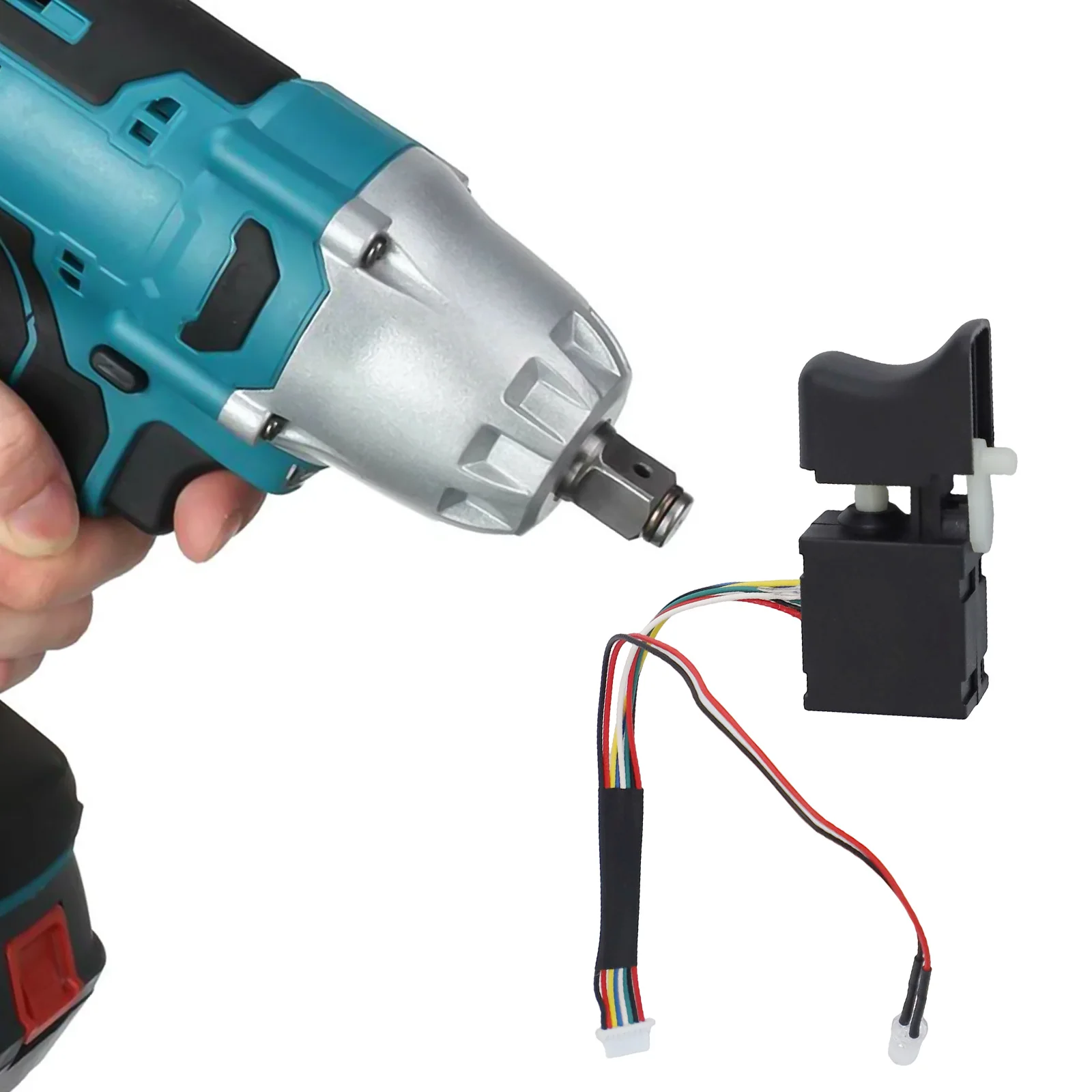 1PCS Elektrische Bohrer Schalter Für Dayi 2106 Bürstenlosen Akku-bohrschrauber Trigger Schalter Power Werkzeuge Zubehör – Detail 4