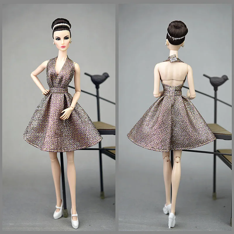 de noche clásico para muñeca Barbie, ropa puramente Manual para BJD 1/6, accesorios de regalo para muñeca _ - AliExpress Mobile