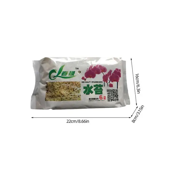 6/12L Sphagnum Moha Moss Hidratáló Táplálékgyökér Gyökerek Organic Mertilizátor Természetes Száraz Otthoni Kerti Készletek - Image 6