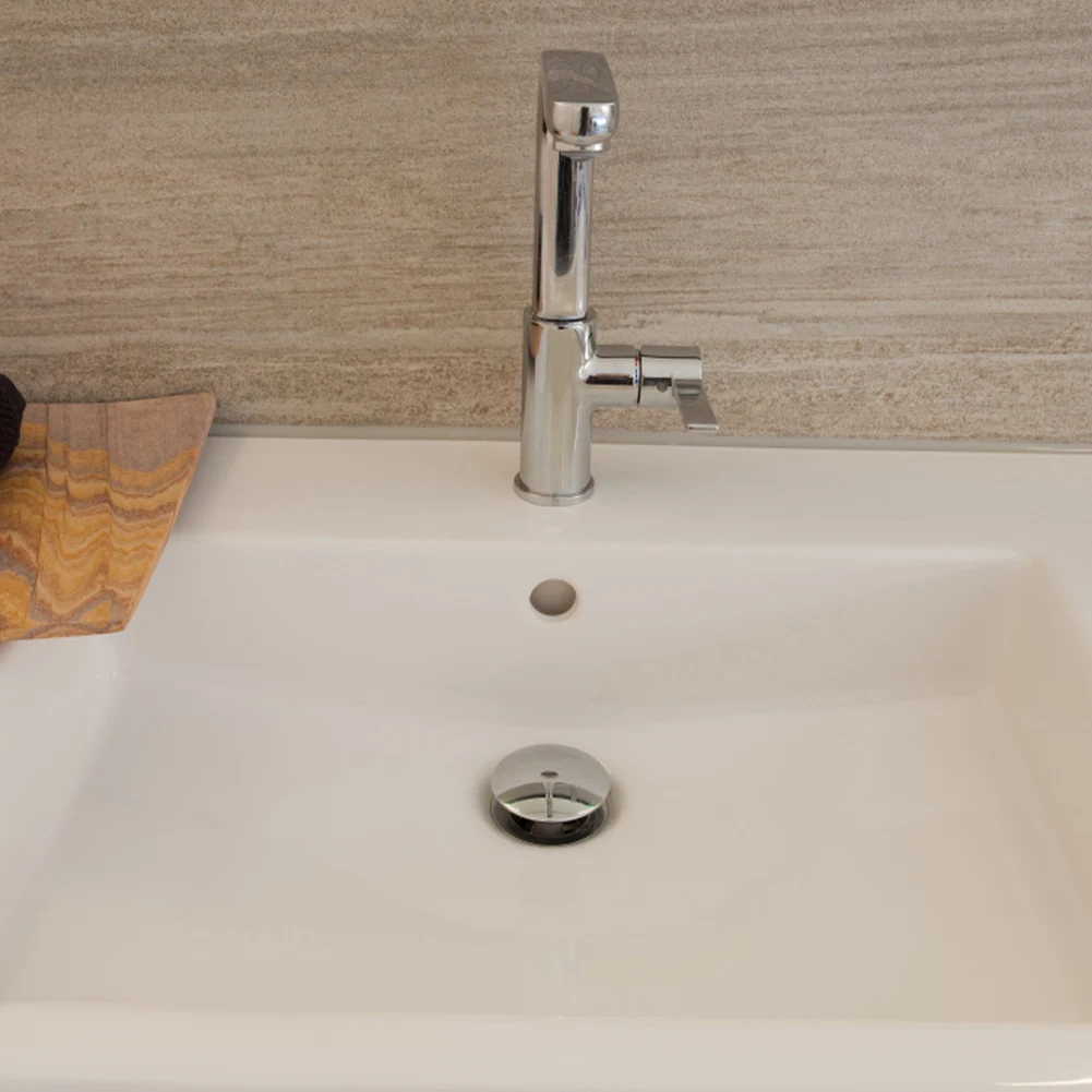 Bathroom Sink Stopper Anti-Leakage Pop Up Basin Sink Drain Stopper Anti Clogging Sink Drain Strainer Bathroom Faucet Accessories