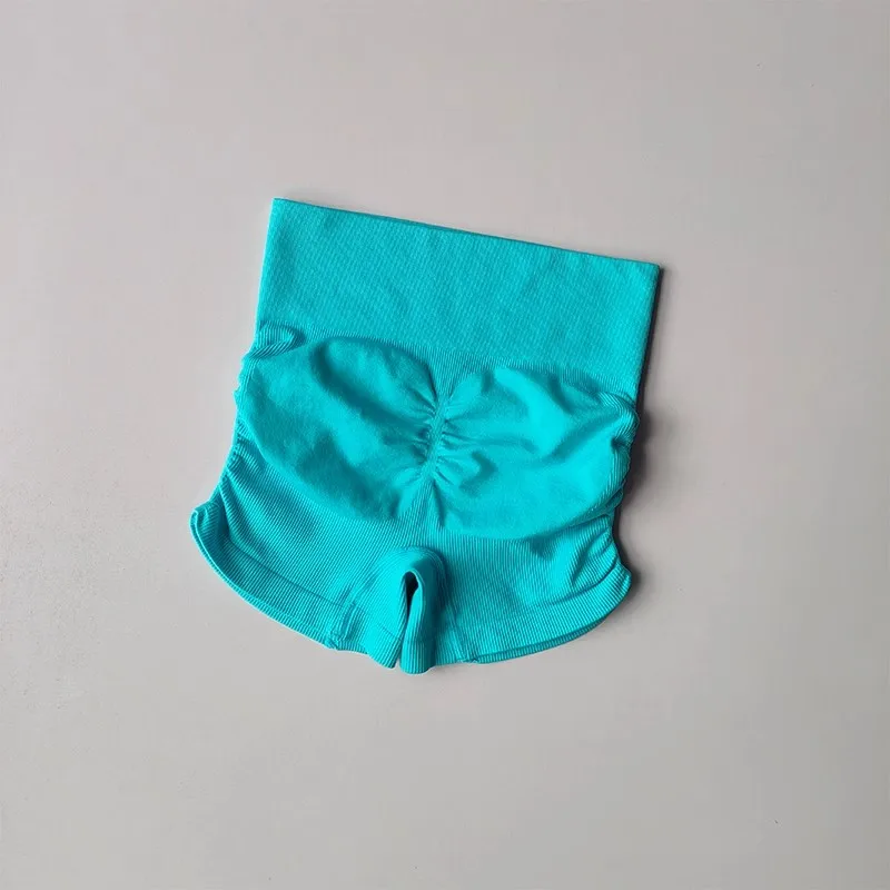 Description Picture 5 of itemHigh Waist Summer Fitness Shorts for Women Hip Lifting Tight Running Yoga Shorts Gym Yoga Underwear Fitness Bra Sports Bra