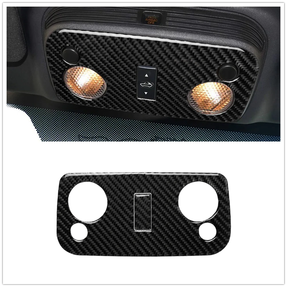 

Карбоновое волокно для переднего чтения, фотооболочка, отделка, наклейка, кнопка, переключатель, панель, рамка для ключа для Ford Mustang 2009 2010 2011 2012 2013