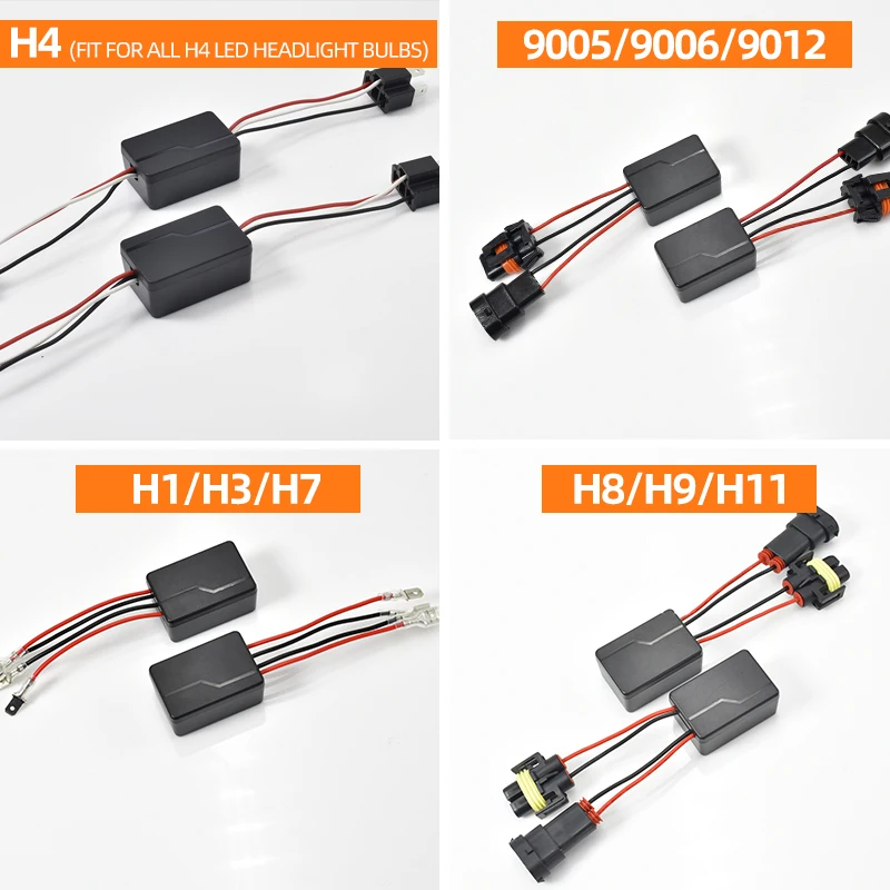 Race Sport, Canbus All Solution Decoder For 9005/9006/9012/H10/H12, Plug N Play