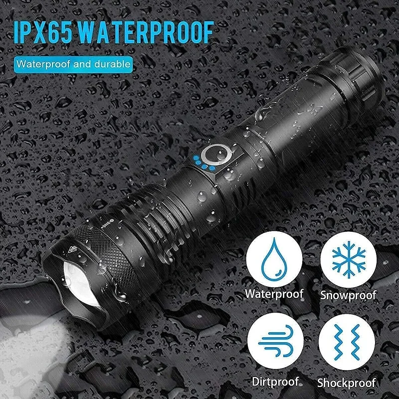   ÷ Ʈ, 5  , USB  LED ġ, 18650 Ǵ 26650 ͸, ķ ,  