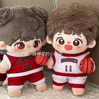 1 Set 20cm Doll Clothes Sports T-shirt Mini Shorts Suit with Basketball For Idol Dolls Outfit Toys Accessories 1