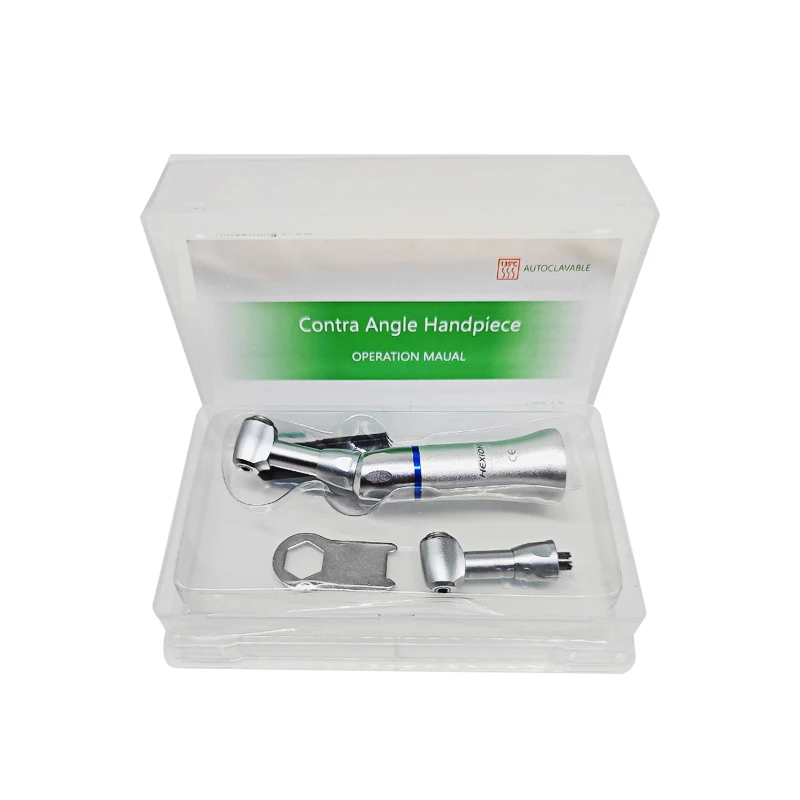 Estilo NSK Dental Low Speed Contra Angle Handpiece – Button Type, 4-Hole Midwest, Autochuck