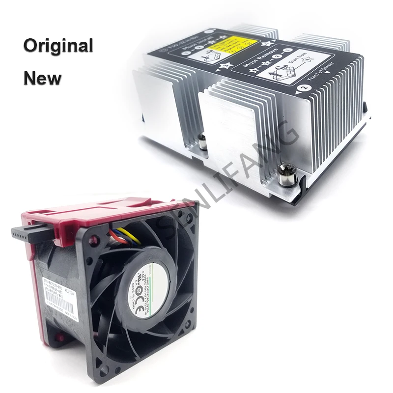 Nuovo Originale Per Hp Dl380 Dl380P Gen10 G10 867118-001 870930-001 875075-001 839274-001 873592-001 Ventola Di Raffreddamento E Dissipatore Di Calore