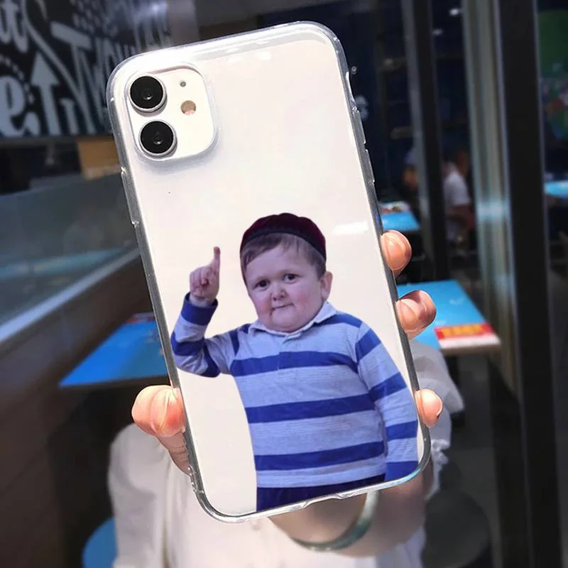 Babaite Funny Hasbulla Transparent Phone Case - Soft TPU Cover