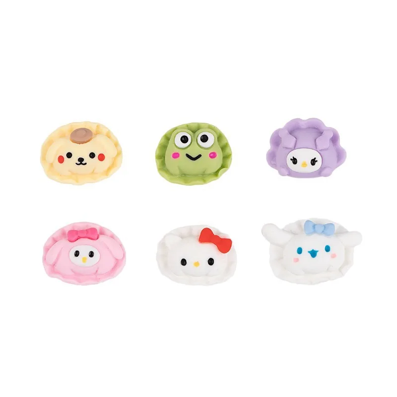 Resin Kawaii Colorful Cartoon Flatback Stone DIY Figurine 20PCS Scrapbook Home Decor Crafts Accessories 3