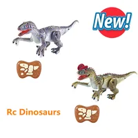 Electric Toy Remote Control mini Dinosaur Walking  Dinosaur Robot With Light Sound Electric Animal Toys Gift 1