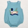 Boutique Infant Baby Boys Rompers Camo Duck Short Sleeve Onesie Bodysuits Fashion Toddler Boys Bubble Rompers Kids Onesie New 6
