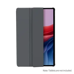 Lenovo Xiaoxin Pad Pro Protective Case - 12.7-inch Clip Cover with Wake-Up Feature and Pen Slot (Grey)