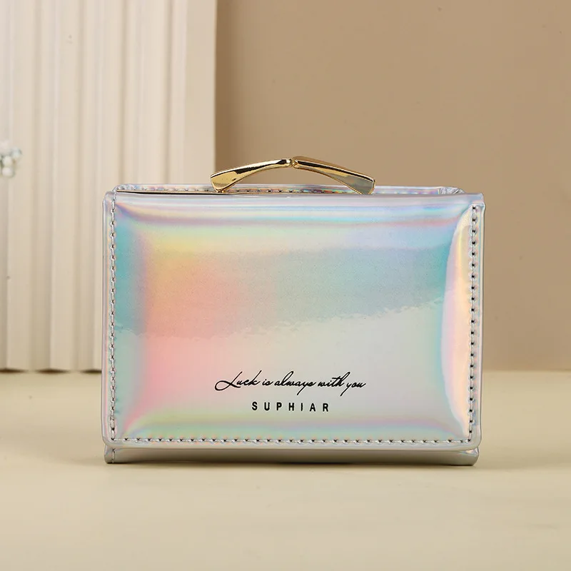 New Women Wallets Female PU Leather Purses Short Hasp Purse for Women Small Money Bag Coin Purse Card Holder Clutch Dropshipping - 2