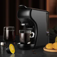 MultiFunction Italian Espresso Capsule Coffee Maker Small Big Cup Dual Use Easy Operation Auto Household American Coffee Machine 1
