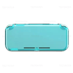 Glitter TPU Protective Case for Nintendo Switch Lite - Transparent Crystal Skin Cover (Transparent)