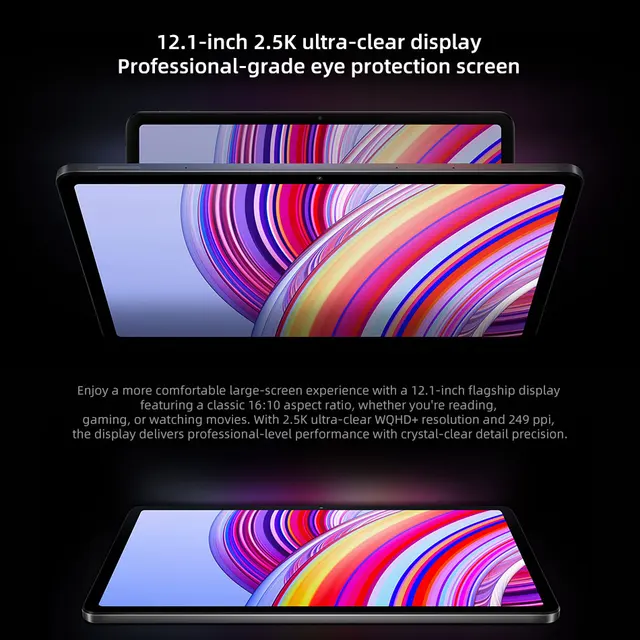 xiaomi redmi pad proグローバル版タブレット128 gb / 256 gb