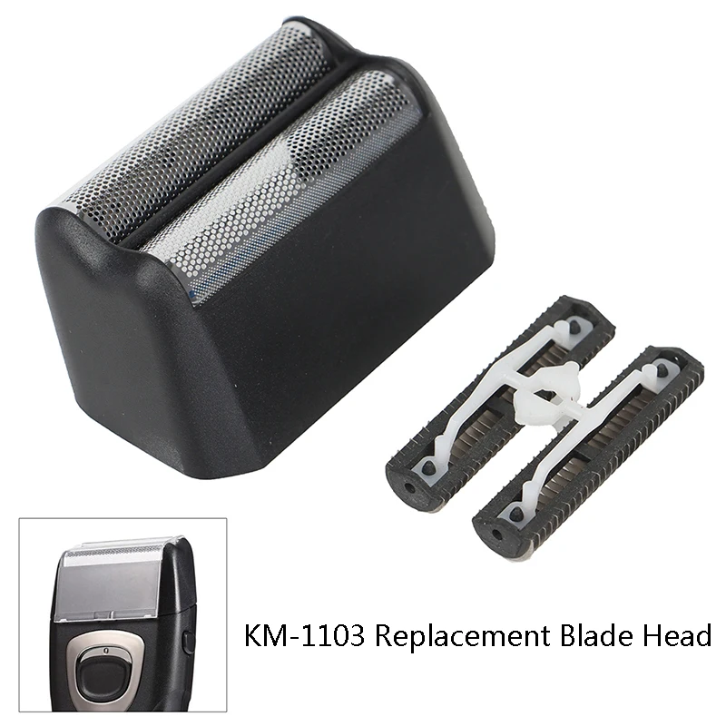 

KM-1103 Kemei Razor Replacement Blade Head For Mesh Blade Net Beard Shaving Parts Fits Wahl Finale Shaver