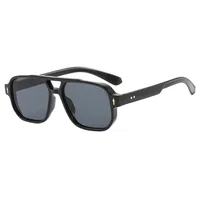 Marque de mode carré femmes hommes lunettes de soleil rétro Rivets femmes marque concepteur nuances UV400 lunettes de soleil nuances 5