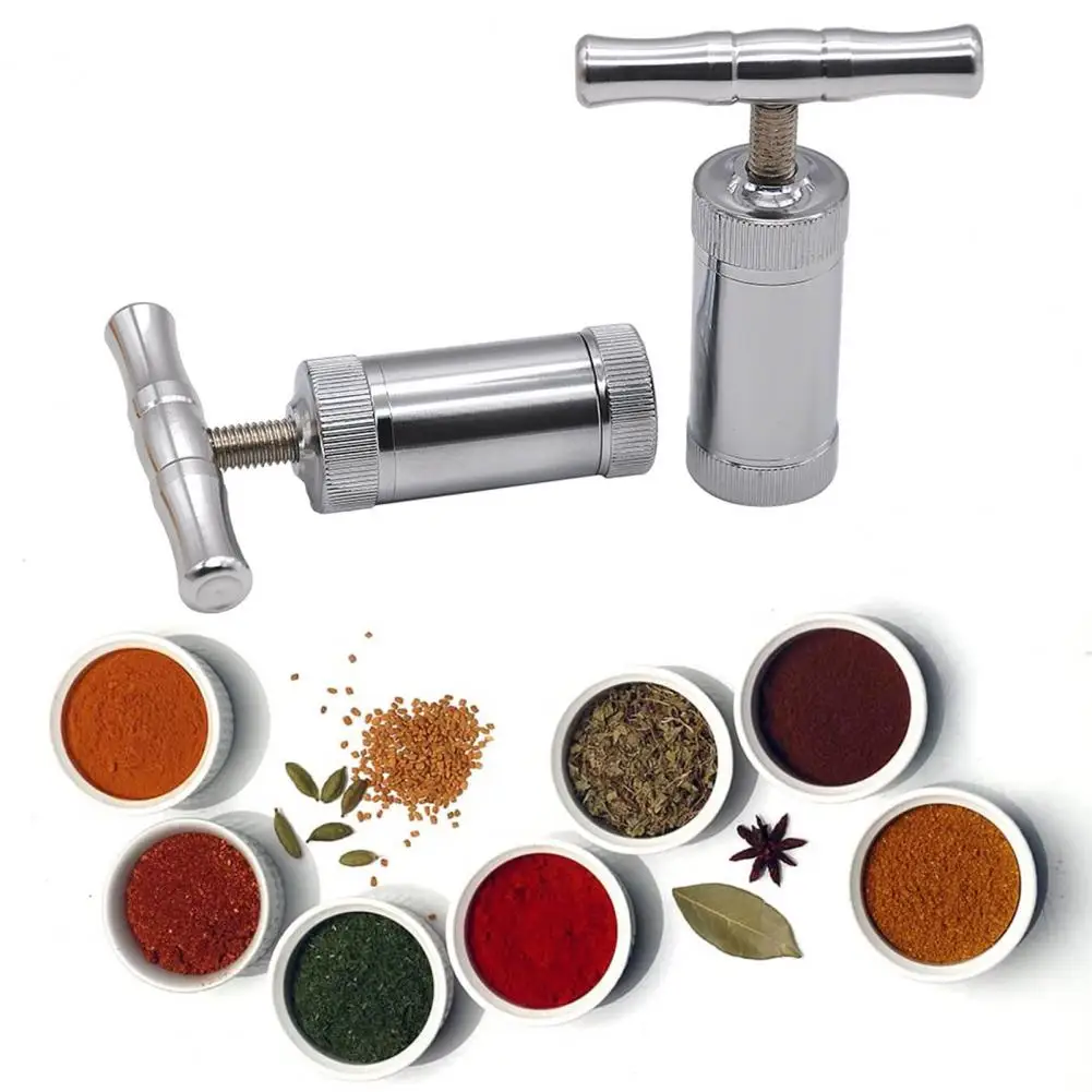 Garlic Press Practical Zinc Alloy Ginger Crusher T-Shaped Garlic Crusher Press Tool Kitchen Accessories