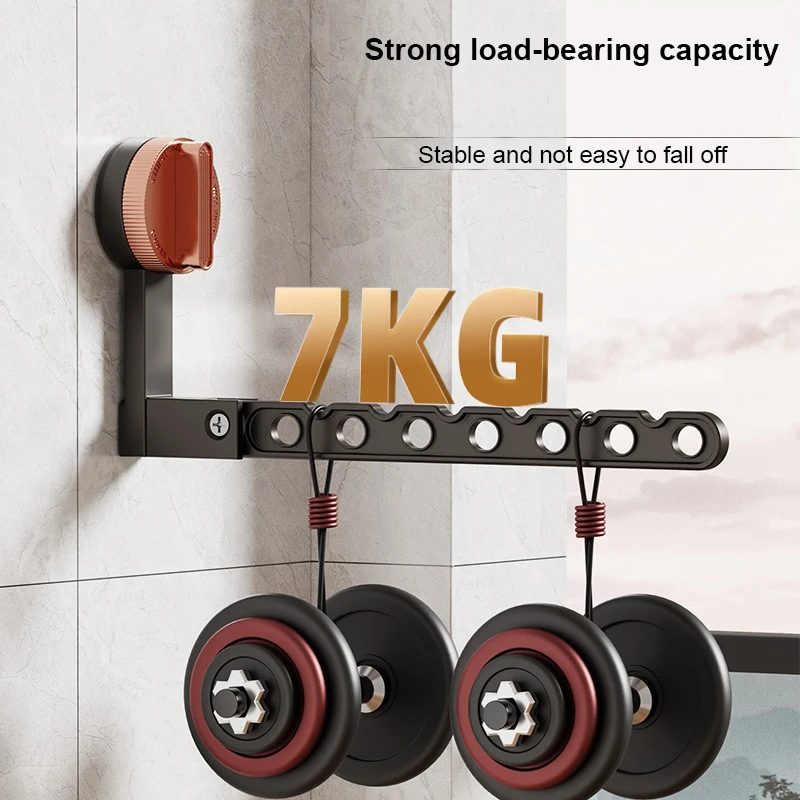 Clothes Drying Rack Adjustable Angle Clothes Hanger Wall-mounted Coat Dryer Collapsible Clothing Organizer Large Loading-bearing