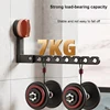 Clothes Drying Rack Adjustable Angle Clothes Hanger Wall-mounted Coat Dryer Collapsible Clothing Organizer Large Loading-bearing 4