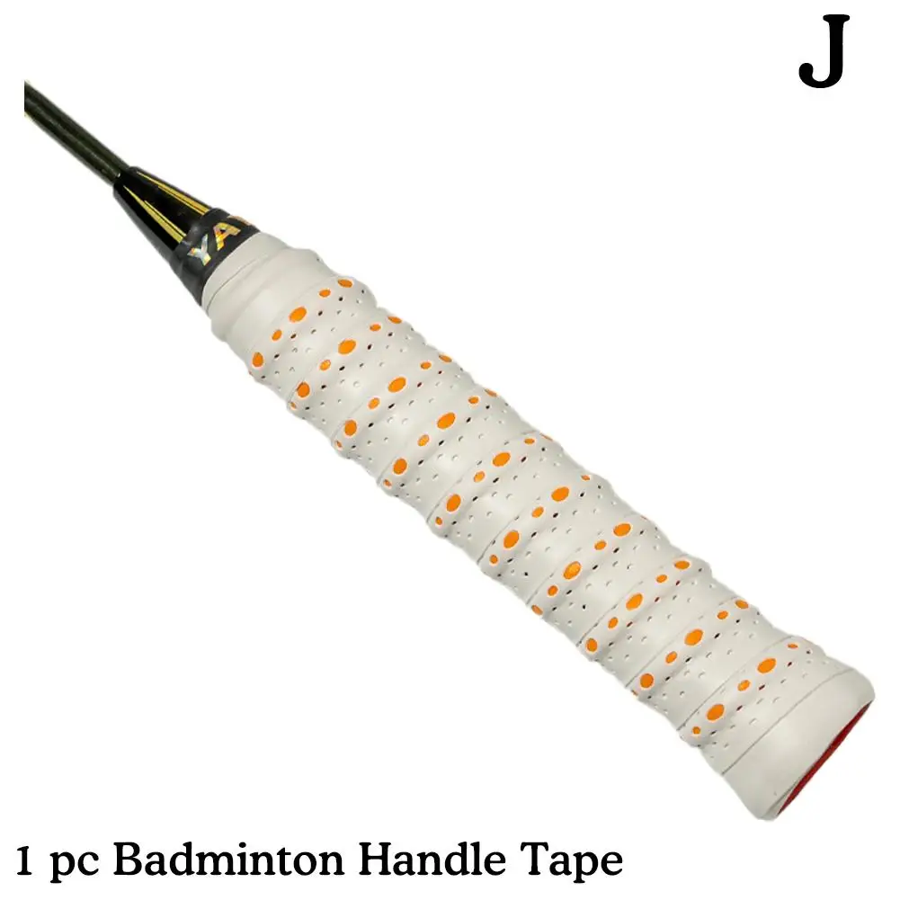 Description Picture 4 of itemNon-slip Tennis Breathable Padel Accessories Sport Grip Winding Rod Tape Sweatband Fishing Racket Badminton Grip Overgrip S D7L4