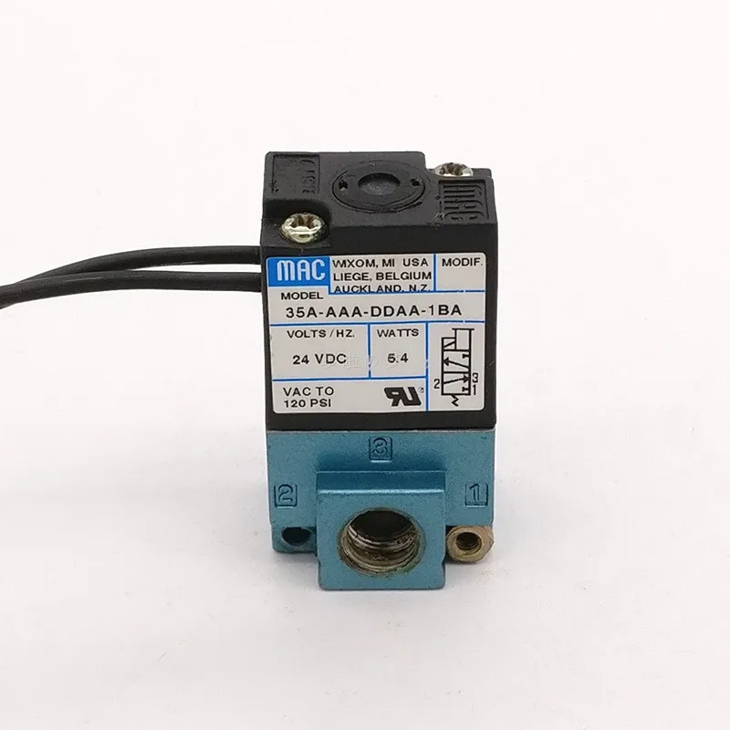 

35A-AAA-DDAA-1BA DC24V MAC Solenoid Valve