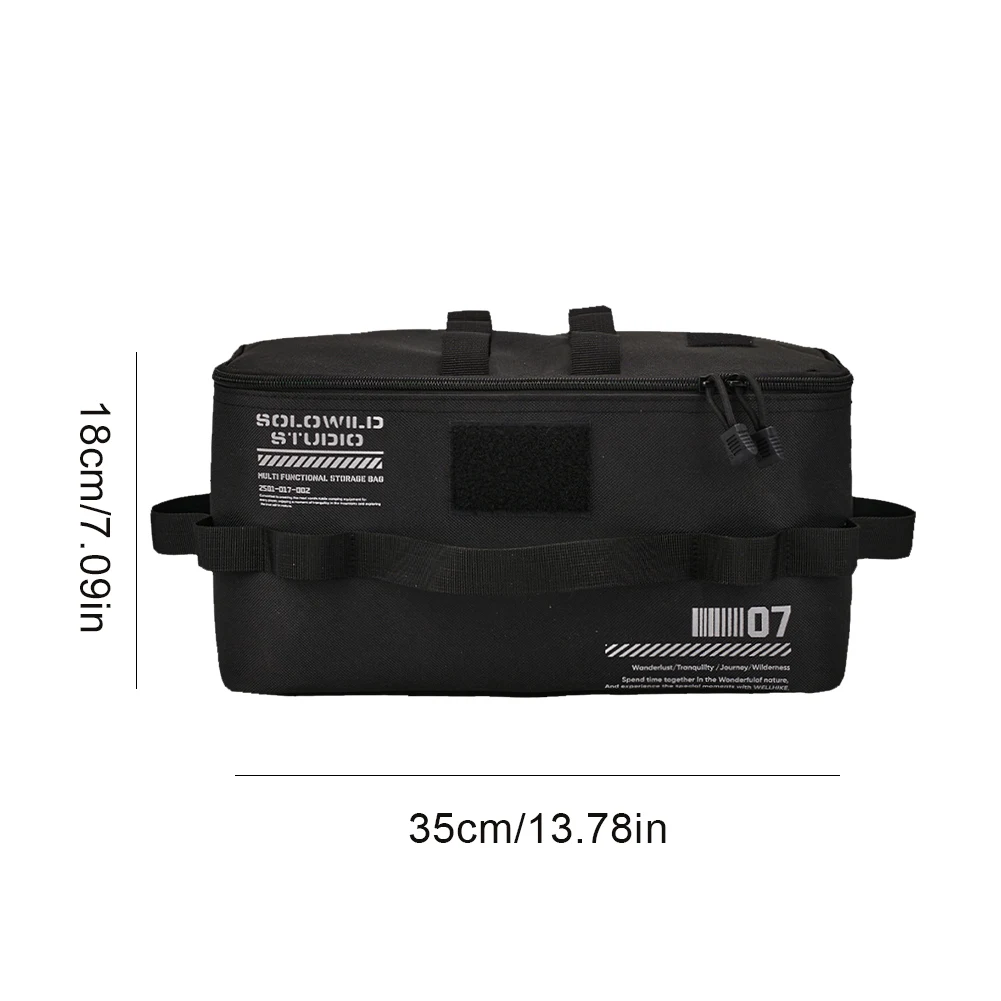 Camping Storage Bag Large Capacity Tank Stove Canister Pot Carry Bag Travel Tableware Handbag for Outdoor Hiking Picnic storage bag gas tank storage bag camping storage bag camping cookware bag
