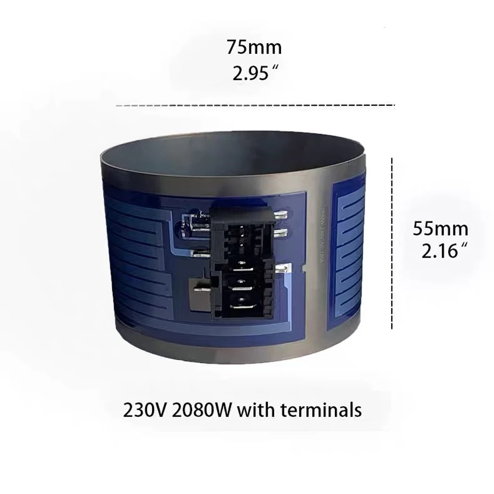 Brand New Circulation Pump Heating Ring 230V 2080W 75*55mm For Siemens Bosch Dishwasher Spare Parts