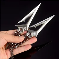 Valorant Weapon Melee Kuronami No Yaiba Ninja Kunai Game Weapon 16CM Metal Model Samurai Sword Desktop Ornaments Crafts Boy Toy 1