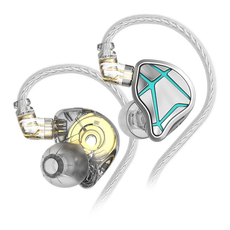 KZ ESX Earphone 12MM Dynamic HIFI Bass Earbuds Headphone Sport Noise Cancelling Headset Special Edit