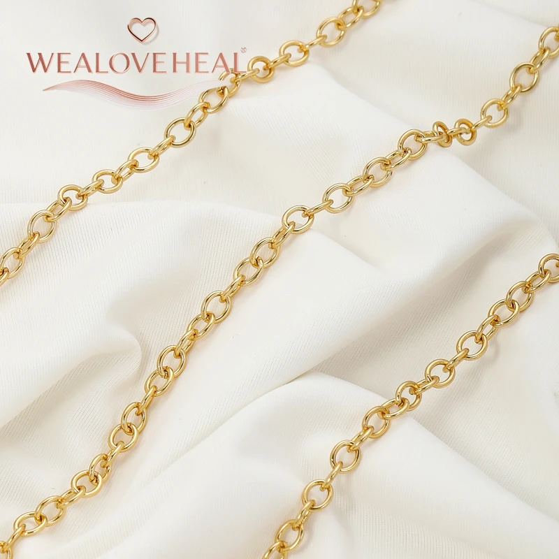 18 Karat vergoldete Messing-Kreuz-Flachketten für DIY-Schmuckzubehör, Armband-Zubehör, Halskette, Ohrringe, Herstellungszubehör – Detail 20