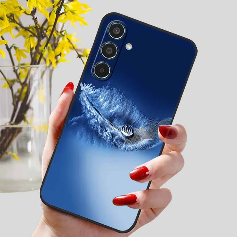 Luxury Floral TPU Silicone Soft Bumper Case - Protective Cover