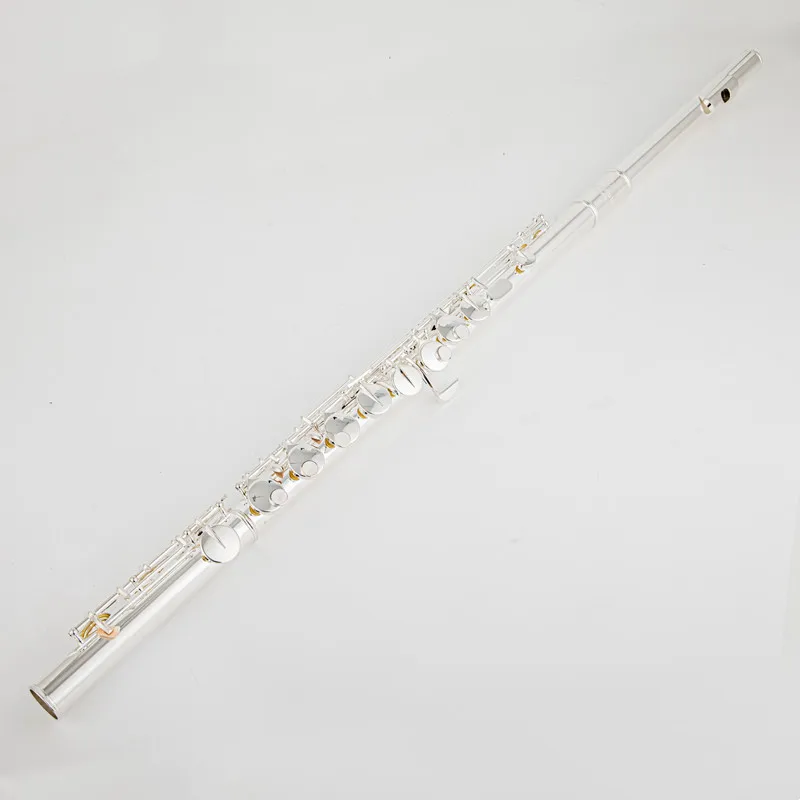 

PFA-201U alto flute G Tune 16 closed hole keys silver plated instrument with box