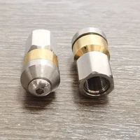 1/8 Pressure Rotating Nozzle Inner Thread No Holes In The Front And 3 Holes In Back High Pressure Car Washing Nozzle 5-8L/min 2